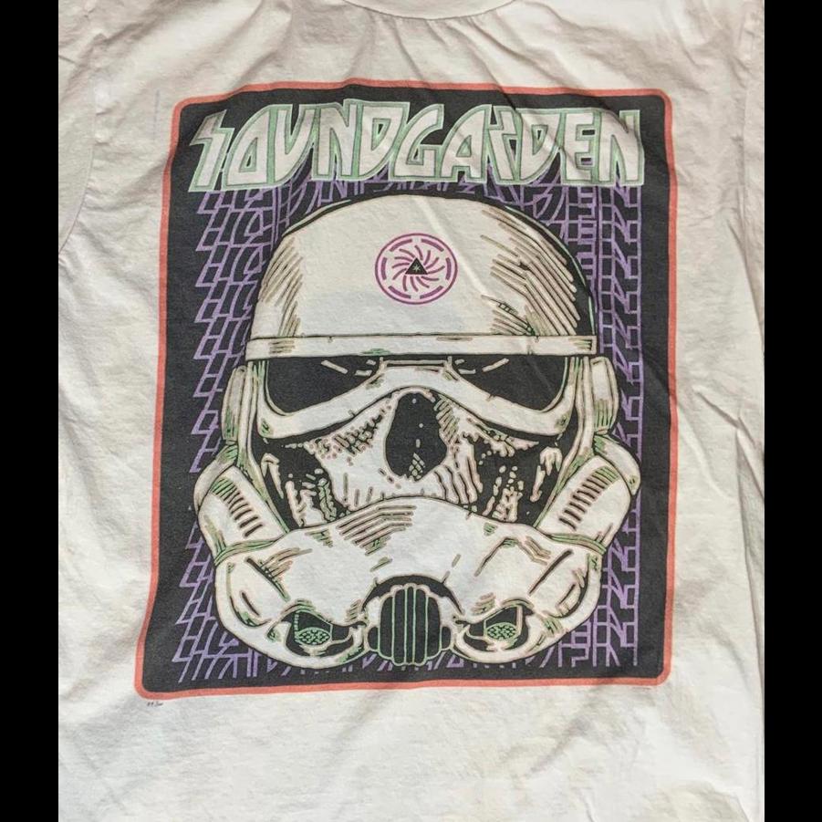 Soundgarden Large Preowned White Shirt